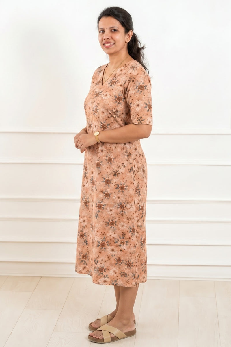 Petal Haze Feeding Dress