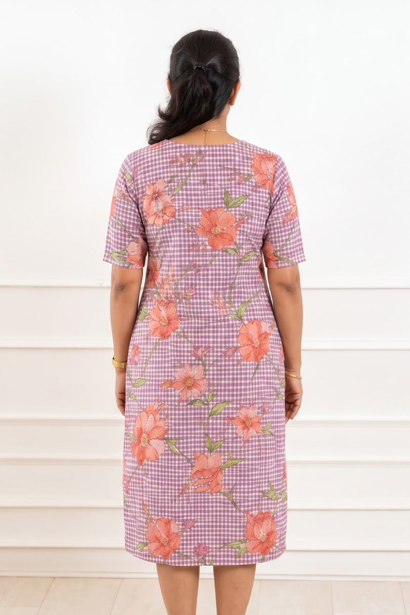 Lilac Garden Feeding Dress