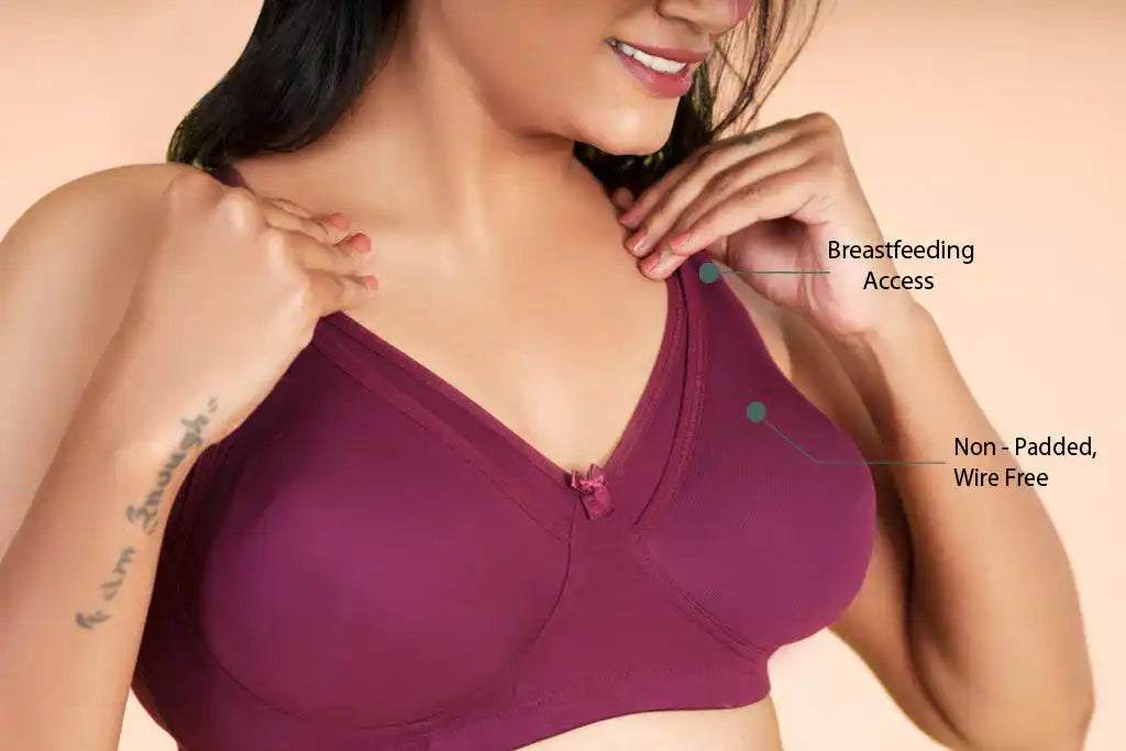  motherhood bra feeding bra Wine Nakd Non Padded Maternity Bamboo Bra Putchi maternity bra nursing bra pregnancy bra