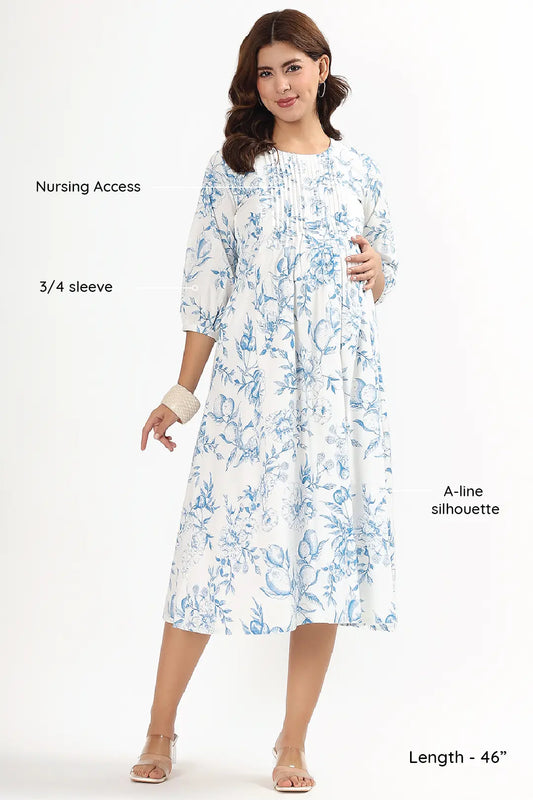 Bluebell Bloom Feeding Dress