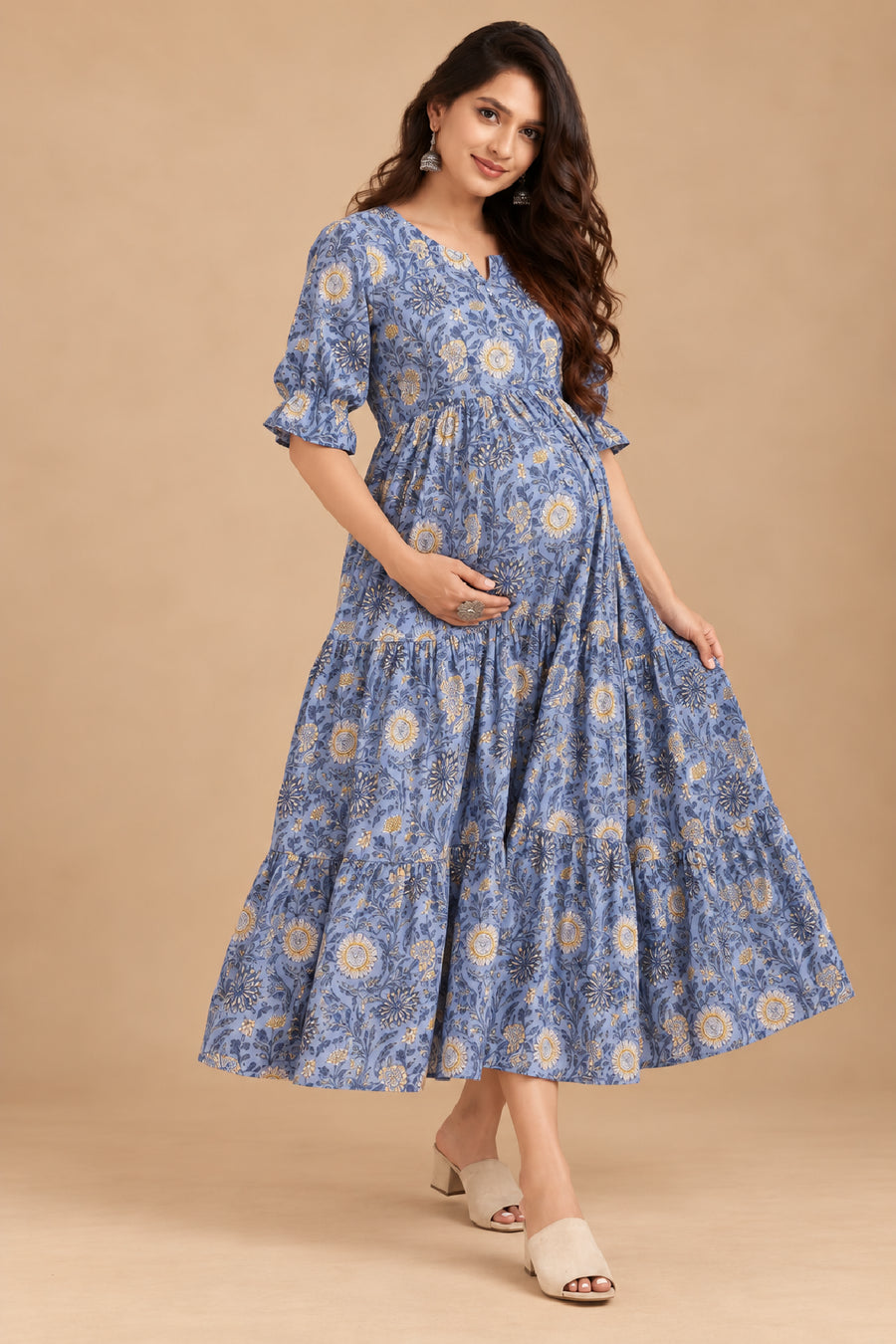 Rhea Maternity and Feeding Dress