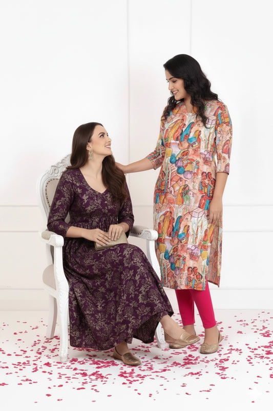 Sharada & Madhubani Co-Ord Set