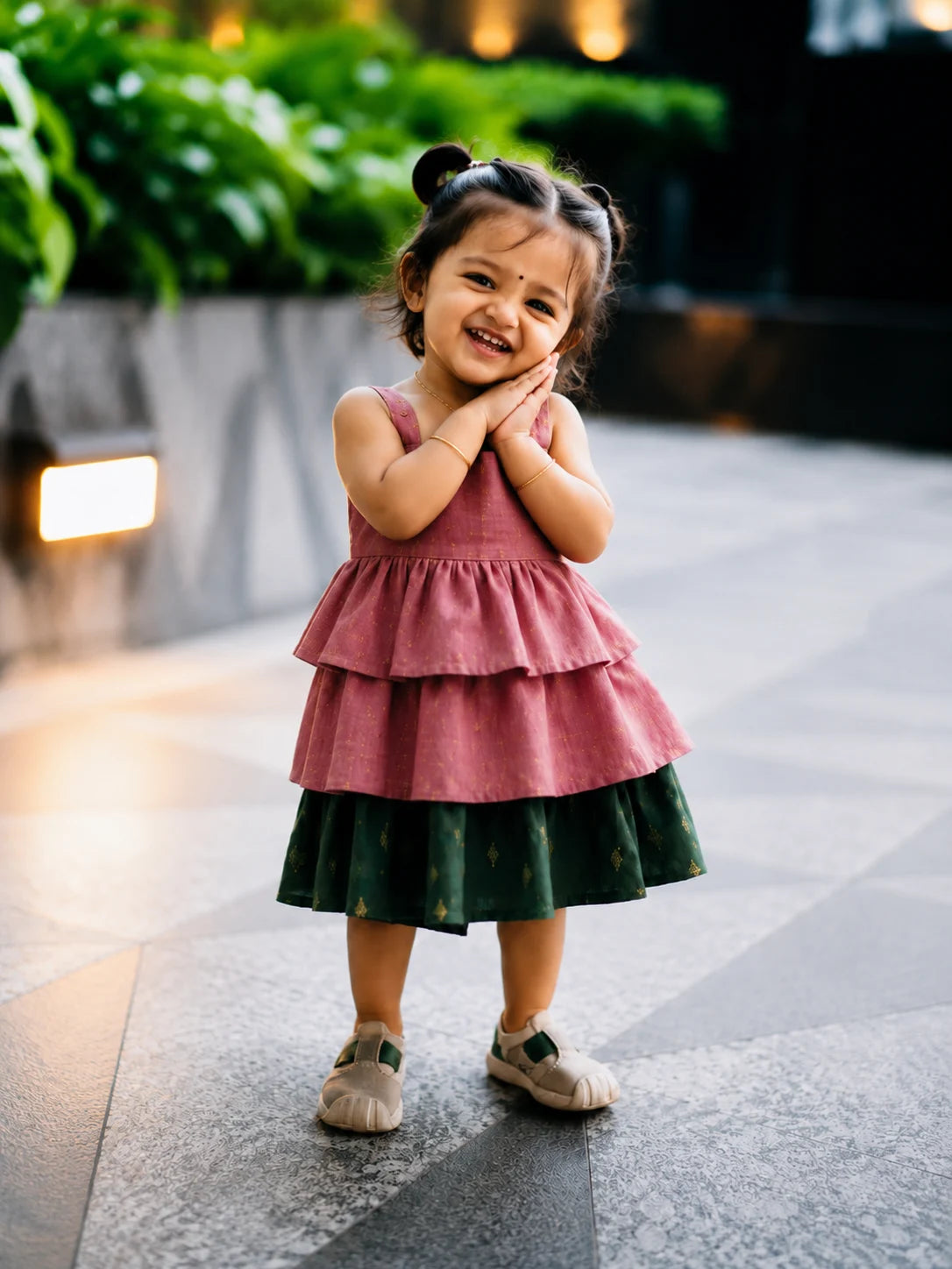 Samaira Mom & Daughter Twinning dress