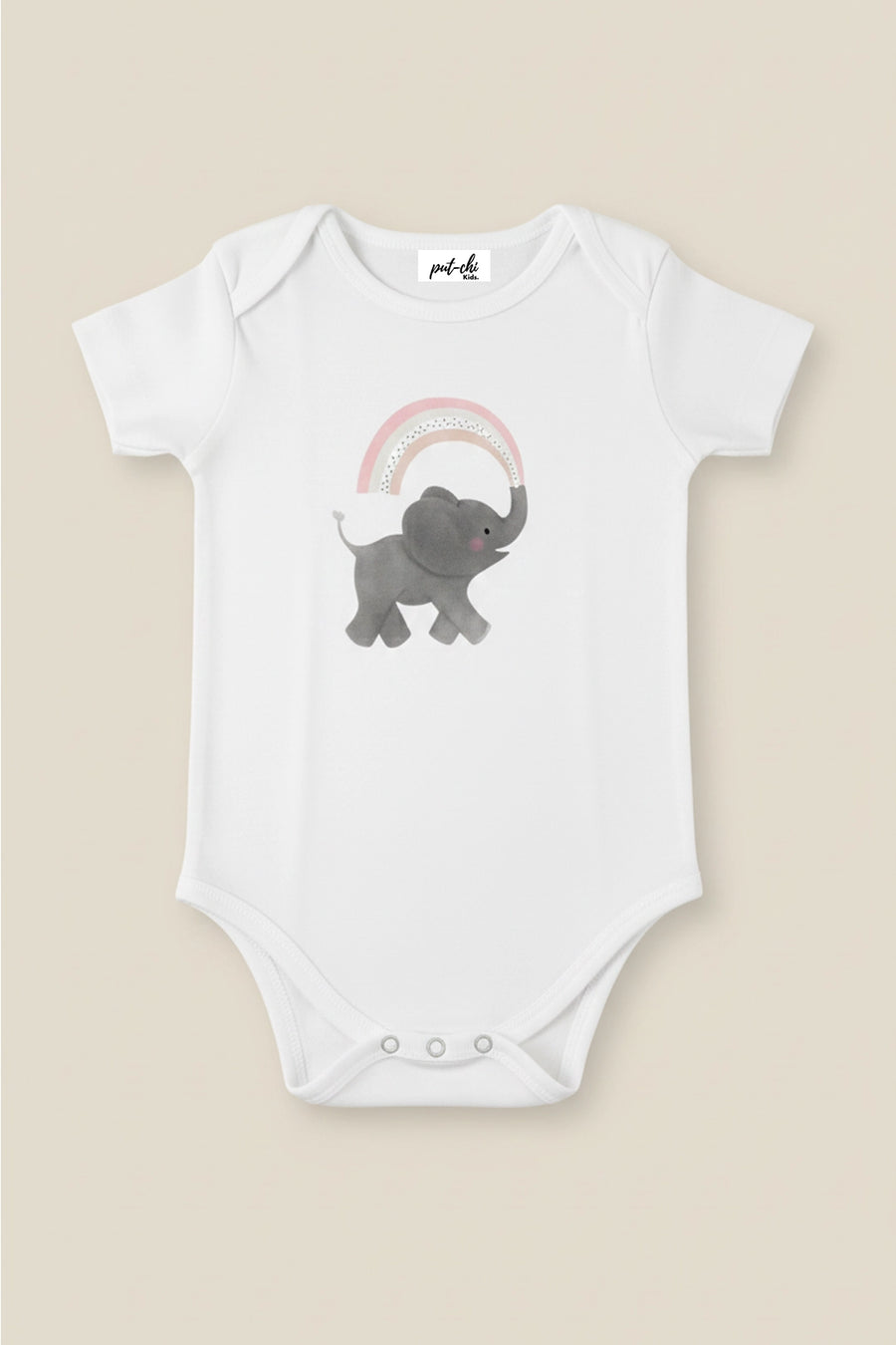 Ellie's Rainbow knitted Onesie