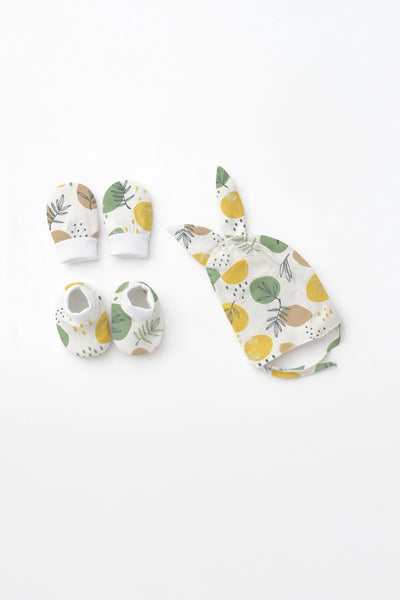 Garden canvas mittens and booty