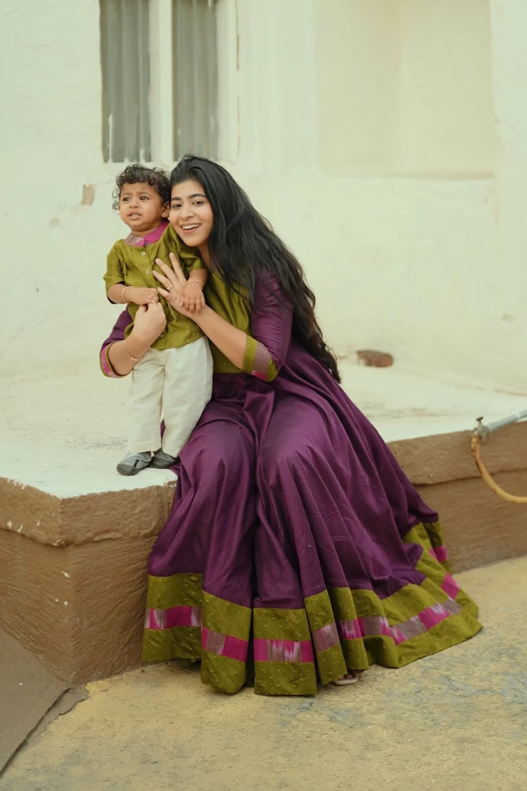 Vihana Mom & Son Twinning dress