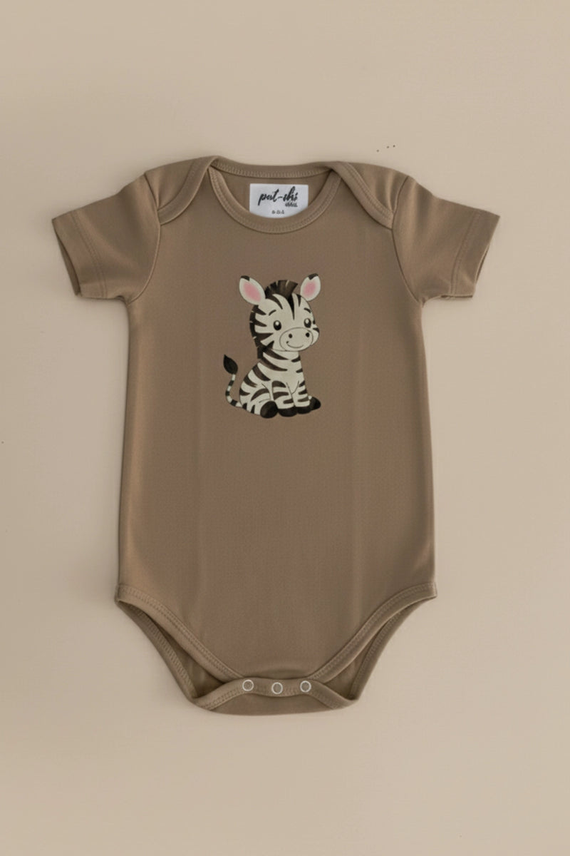 Baby Stripes knitted Onesie