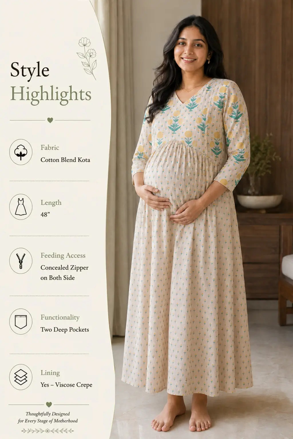 Blooming Fields Feeding Dress