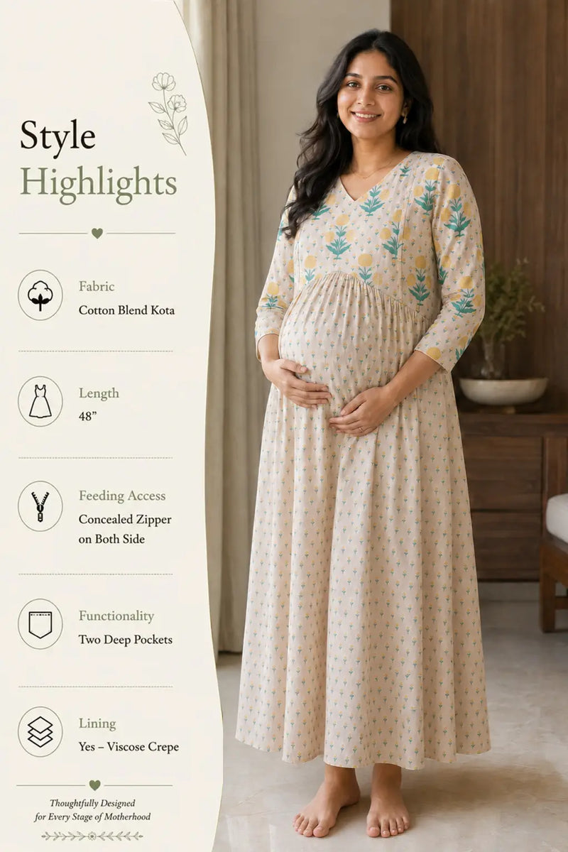 Blooming Fields Feeding Dress