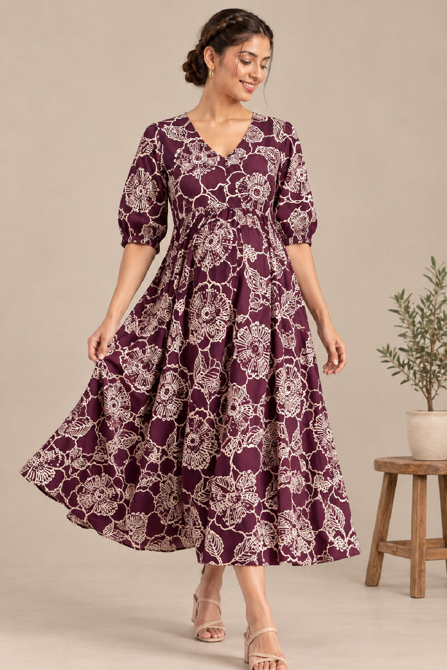 Vanya Maternity and Feeding Dress
