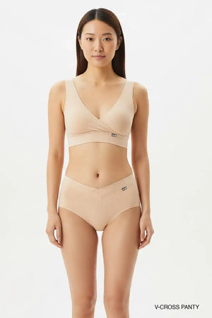 Comfort-Fit Bamboo Hipster Panty - Winter Beige