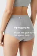 Comfort-Fit Bamboo Hipster Panty - Limestone Grey