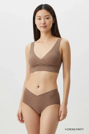 Comfort-Fit Bamboo Hipster Panty - Caribou Brown