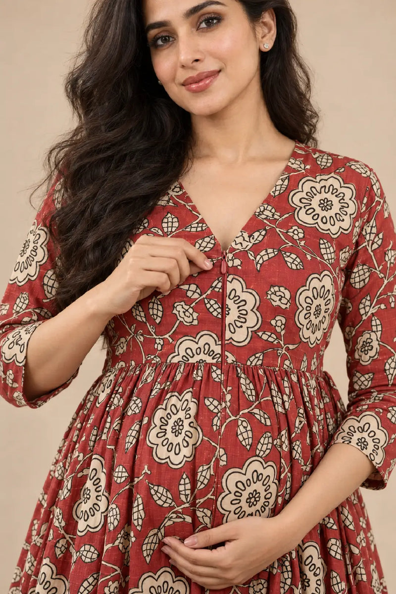 Veda Maternity and Feeding Dress