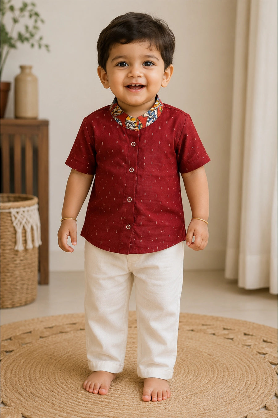 Vihaan Silk Shirt & pant set