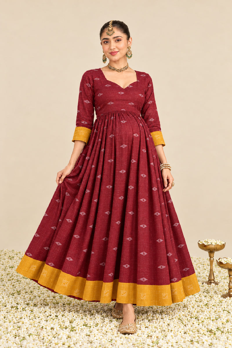 Vizha Maternity and Feeding Anarkali