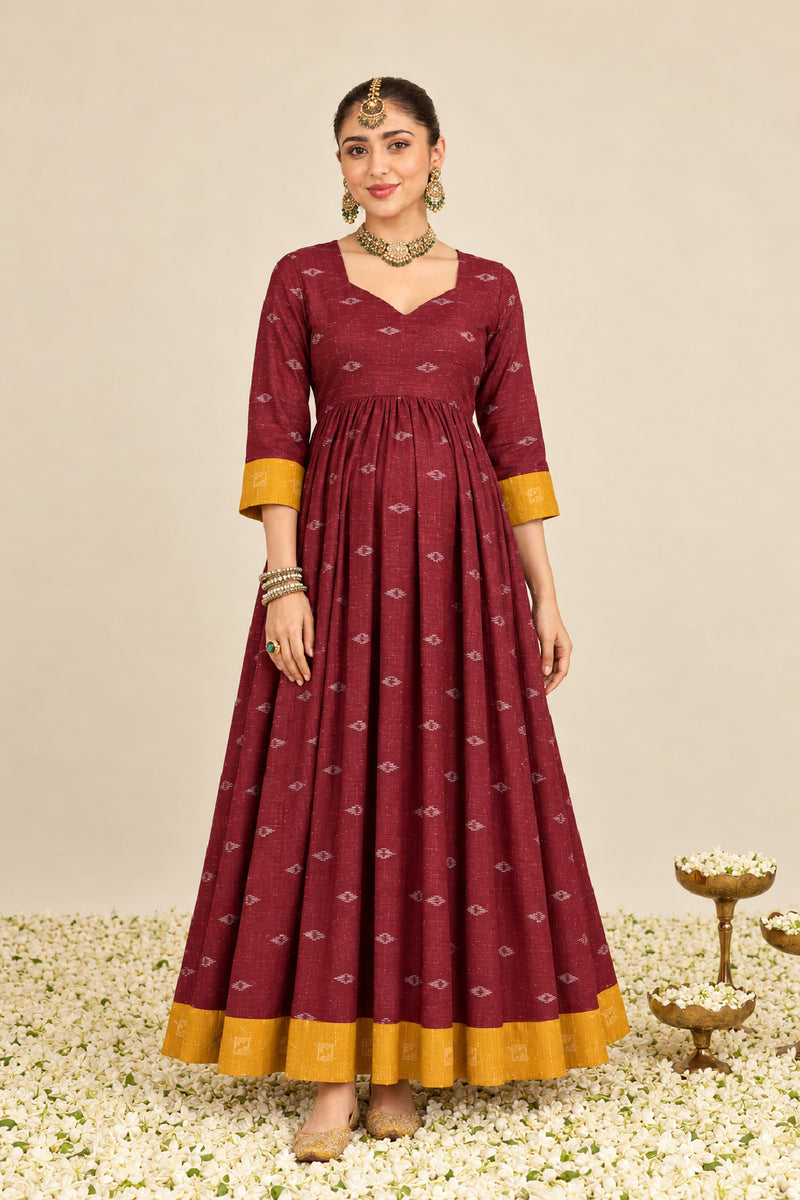 Vizha Maternity and Feeding Anarkali