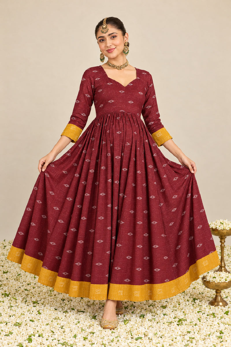Vizha Maternity and Feeding Anarkali