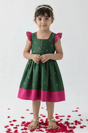 Pine Anvi Girl Frock