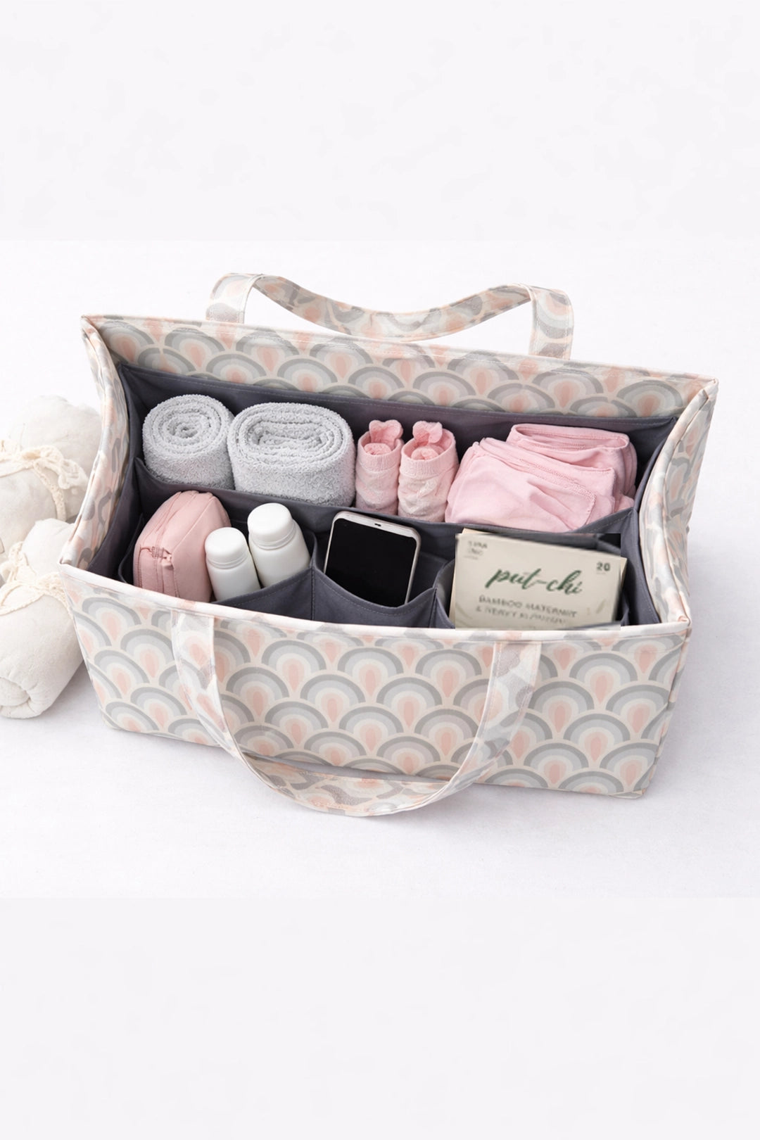Scallop Mommy Hospital bag