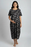 Mono Line Zipless Feeding Gown