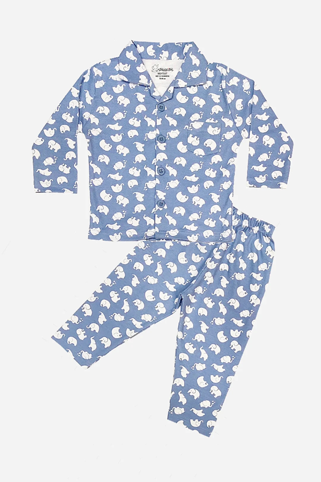 Sky Blue Octopus Pajamas for Babies baby care baby dress kids dress kids wear baby wear