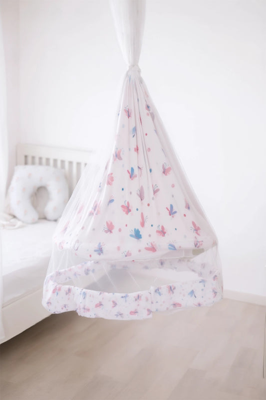Butterfly Muslin Thottil Net