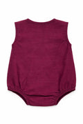 Berry Dusk Silk Romper