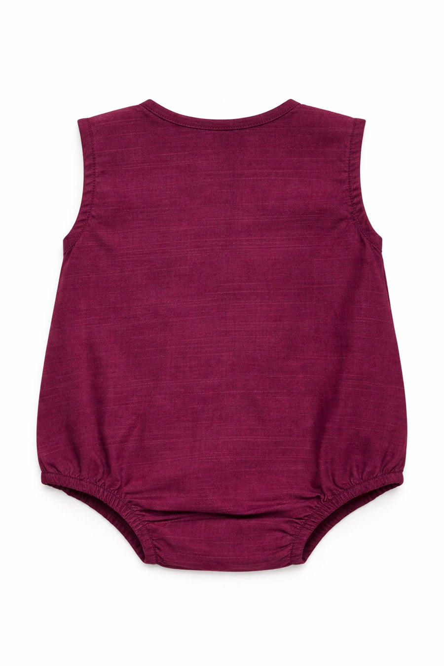 Berry Dusk Silk Romper