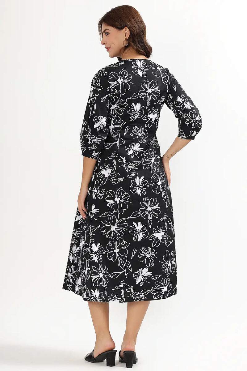 Black Orchid Feeding Dress