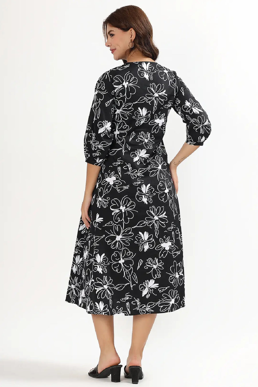 Black Orchid Feeding Dress