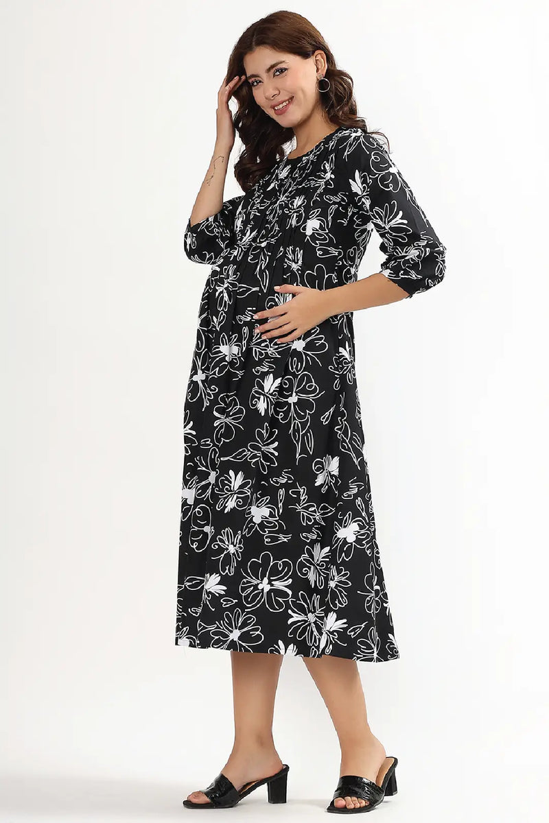 Black Orchid Feeding Dress