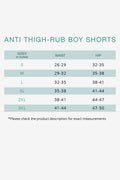 Anti Thigh-Rub Bamboo Boy Shorts - Limestone Grey