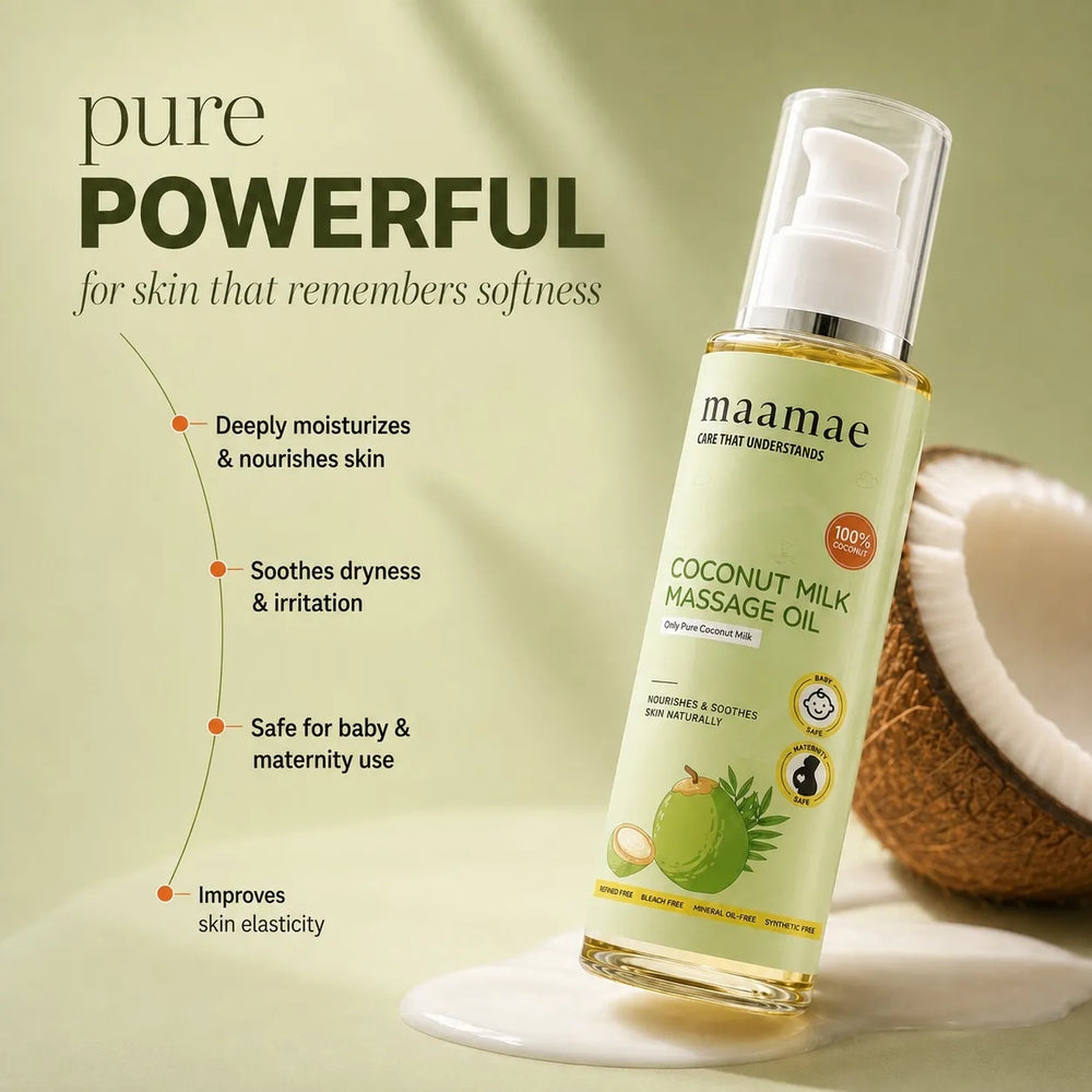 Coconut Milk Massage Oil
