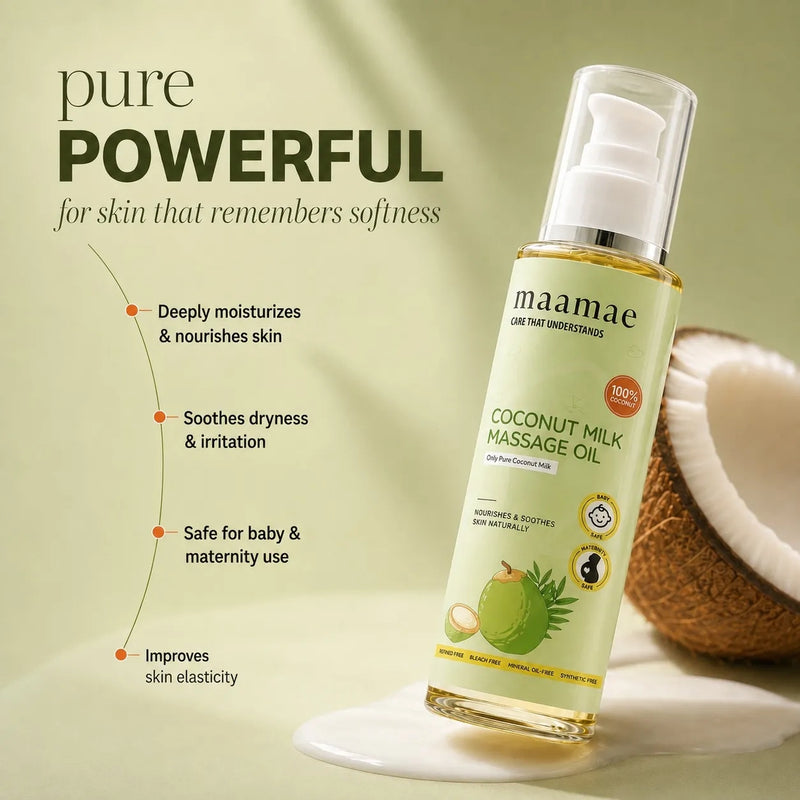 Coconut Milk Massage Oil
