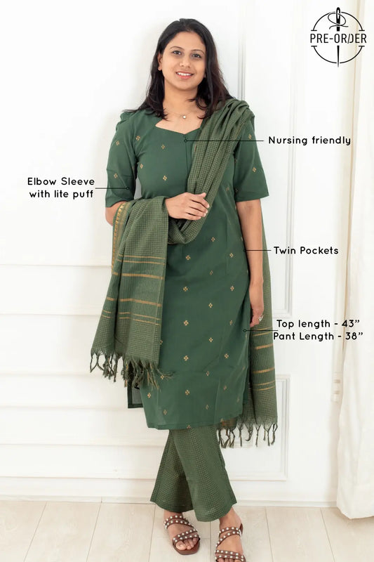 Emerald Lore Suit Set