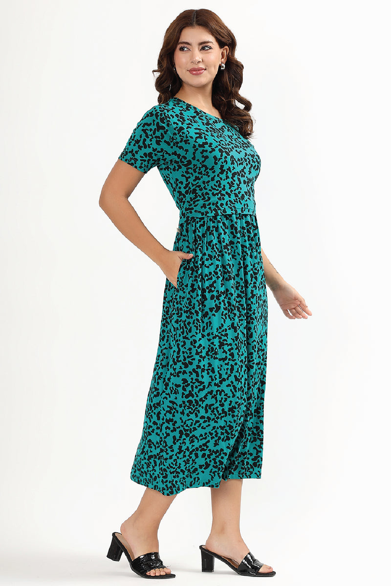 Forest Whisper Zipless Feeding Gown