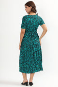 Forest Whisper Zipless Feeding Gown