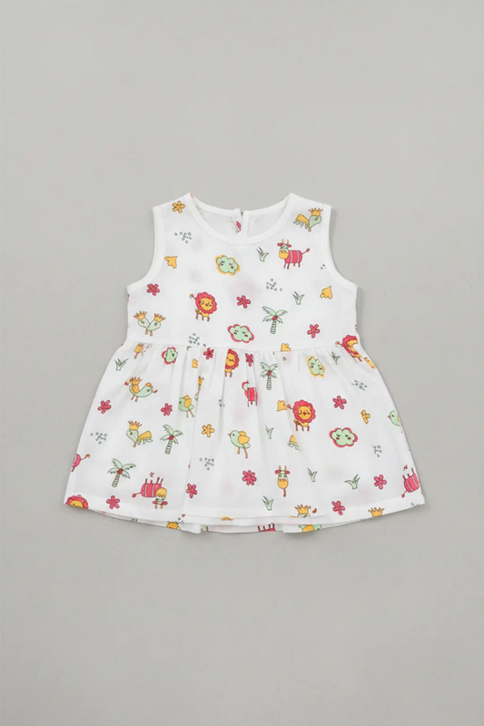 Muslin Button Frock