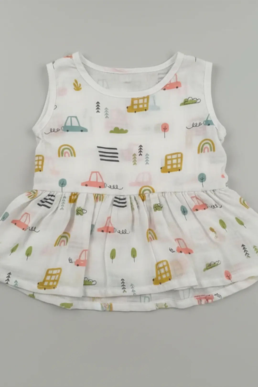 Muslin Button Frock