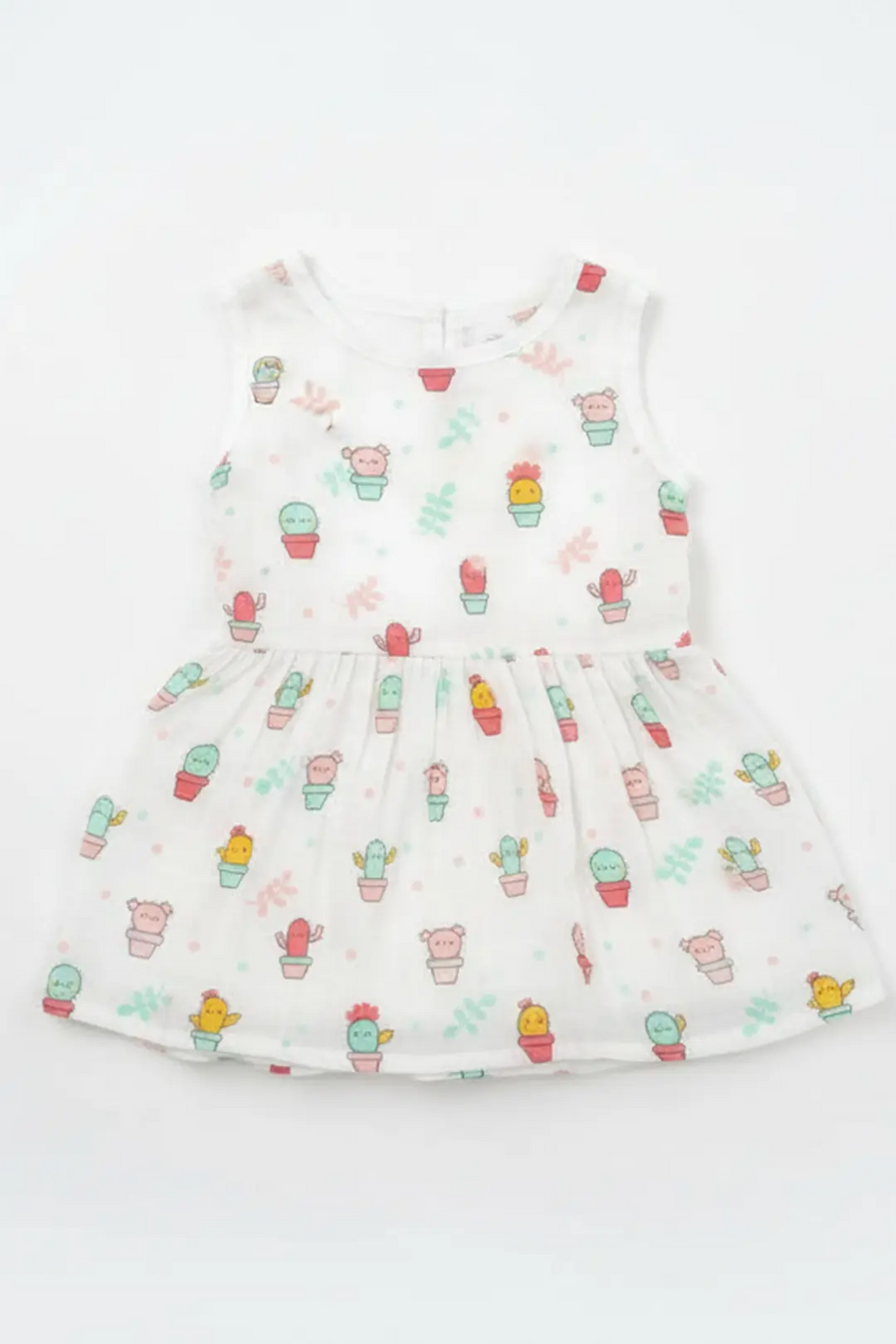 Muslin Button Frock