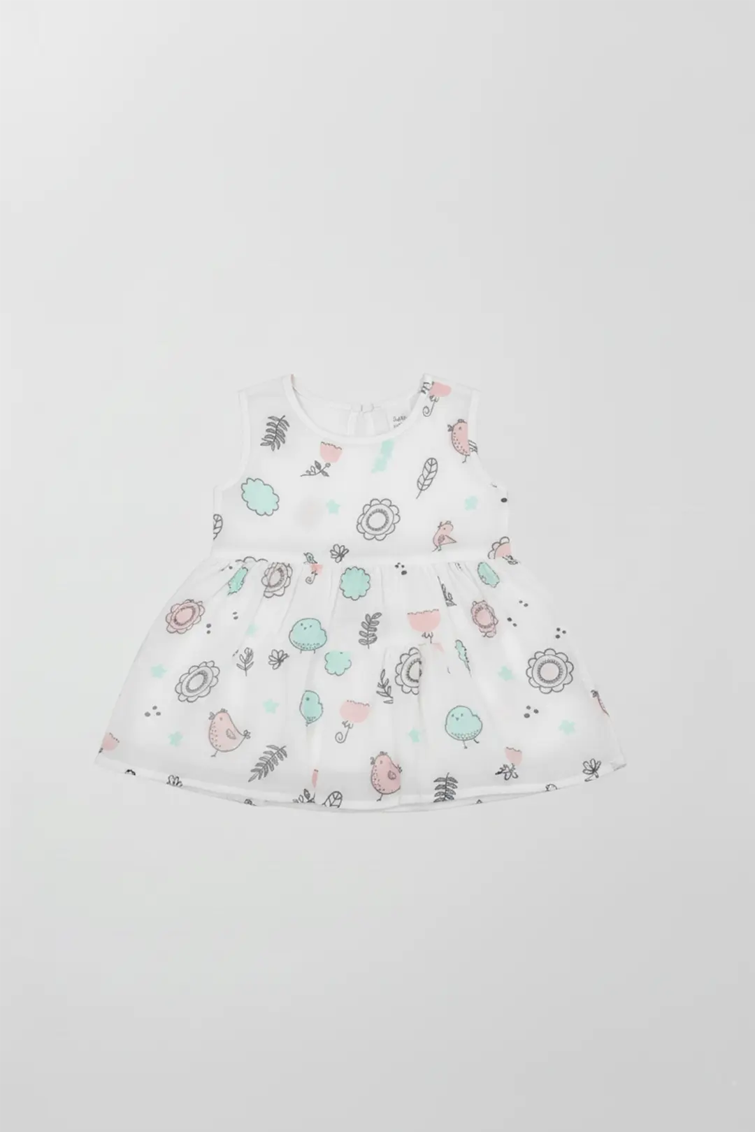 Muslin Button Frock