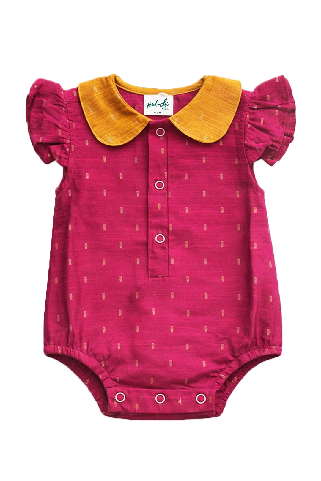 Gulabi Sunshine Silk Romper