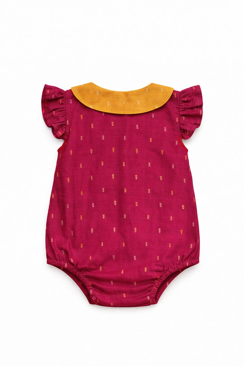 Gulabi Sunshine Silk Romper
