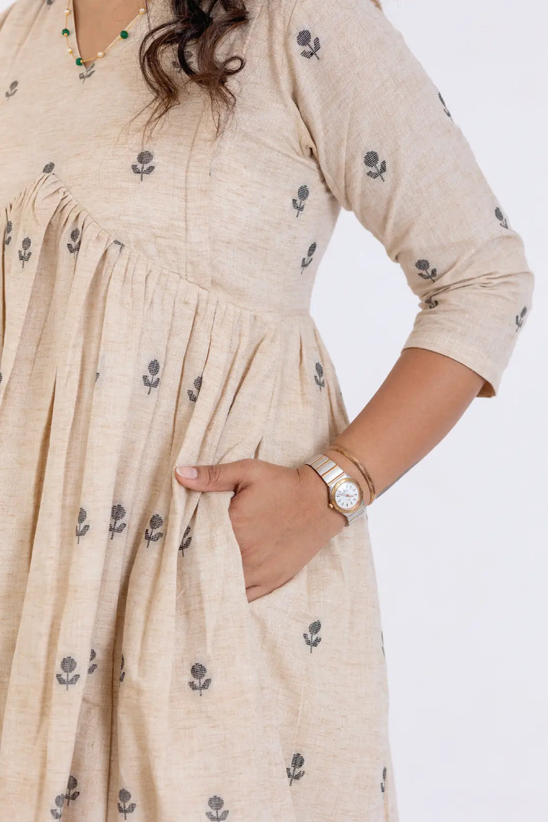 Ivory Bud Feeding Dress