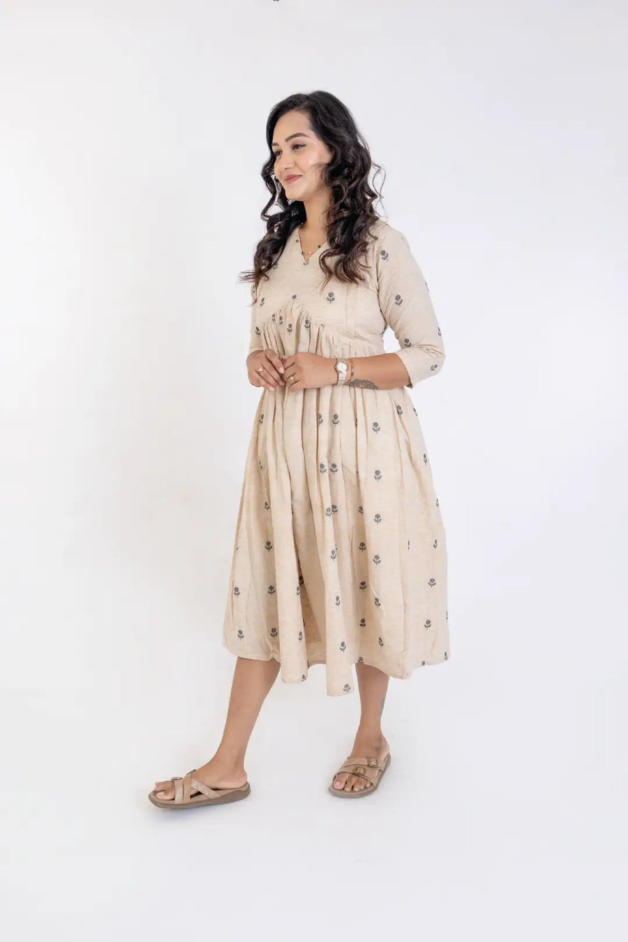 Ivory Bud Feeding Dress