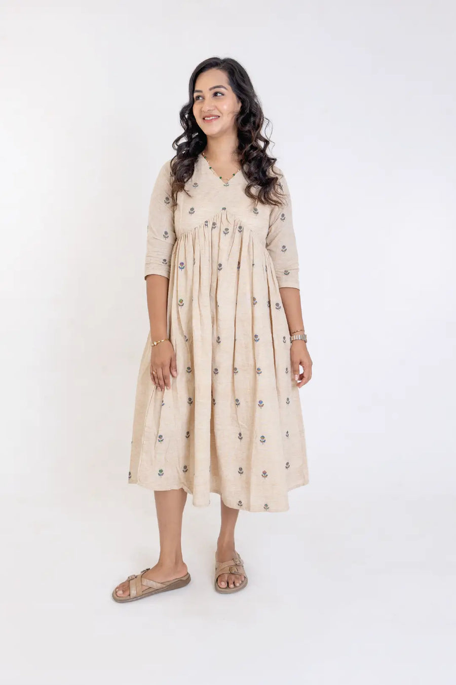 Ivory Bud Feeding Dress