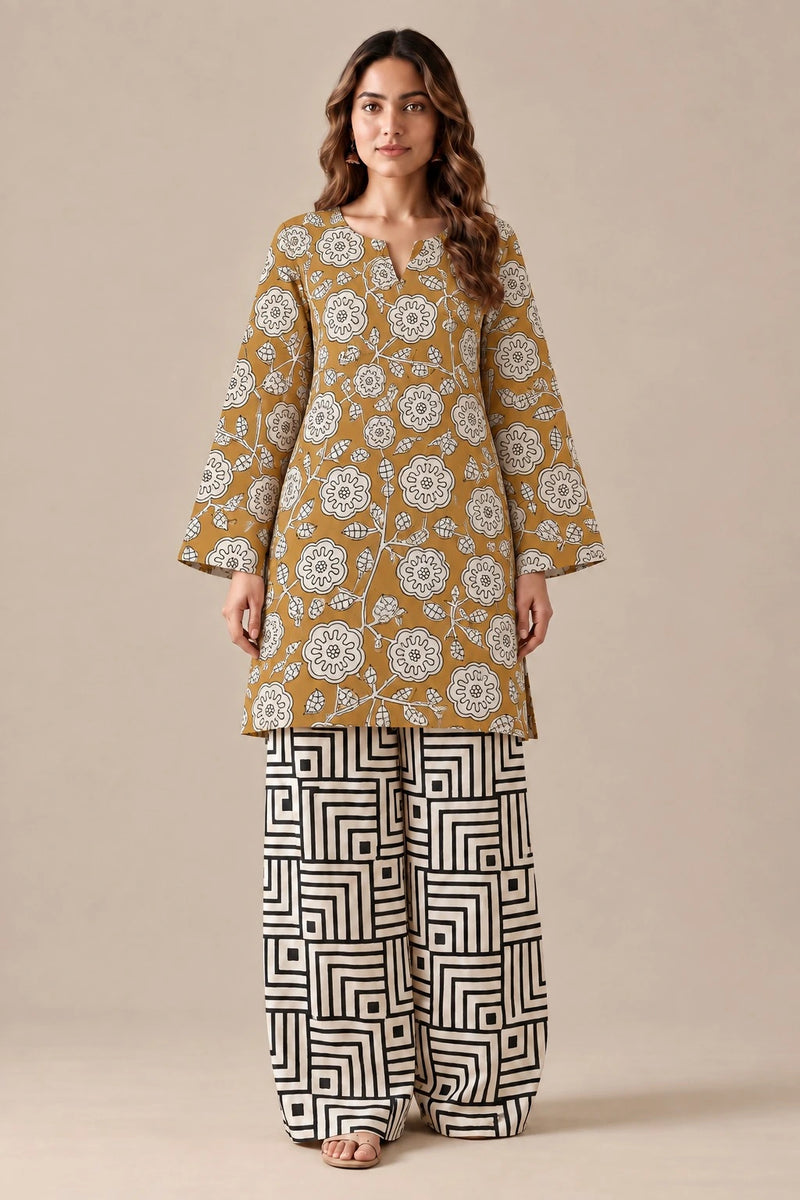 Mogra Maternity and Feeding Farshi Suit Set