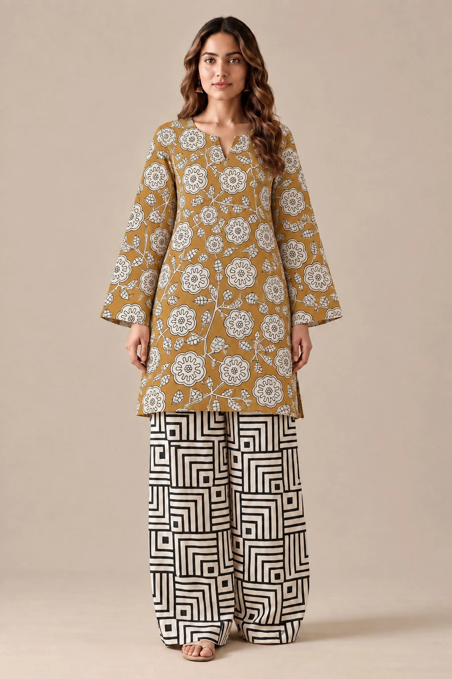 Mogra Maternity and Feeding Farshi Suit Set