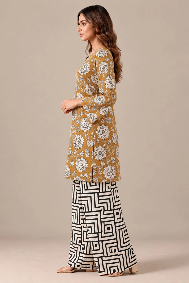 Mogra Maternity and Feeding Farshi Suit Set